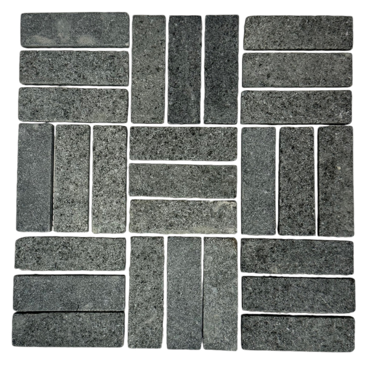 Natural Stone Mosaic in Wafer Pattern GREEN