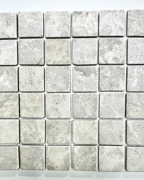 Natural Stone Mosaic 50mm limestone Square