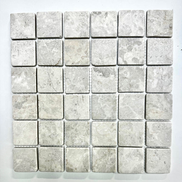 Natural Stone Mosaic 50mm limestone Square