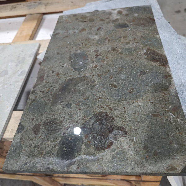 500x300mm Natural Basalt Tile – Honed Texture Finish (Java Origin)