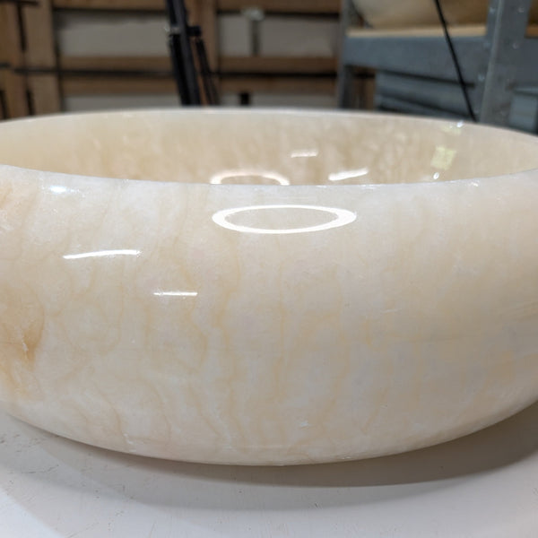 Onyx Stone Basin – Full Polished Finish (Java Origin)