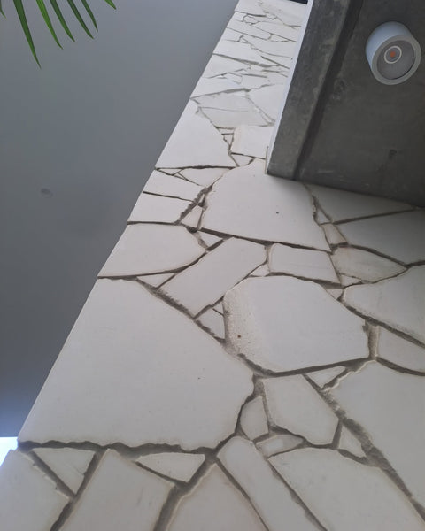 Natural Limestone Crazy Paving / Cladding – Java Collection