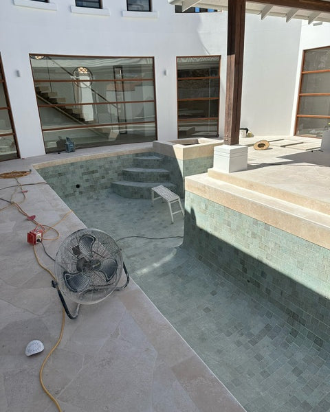 Bali Green Sukabumi Stone – Premium Natural Pool Tiles