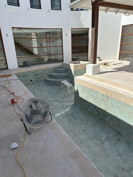 Bali Green Sukabumi Stone – Premium Natural Pool Tiles